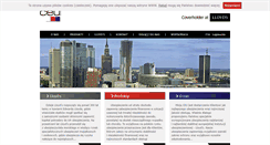 Desktop Screenshot of ceu.com.pl