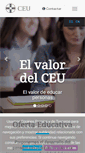 Mobile Screenshot of ceu.es